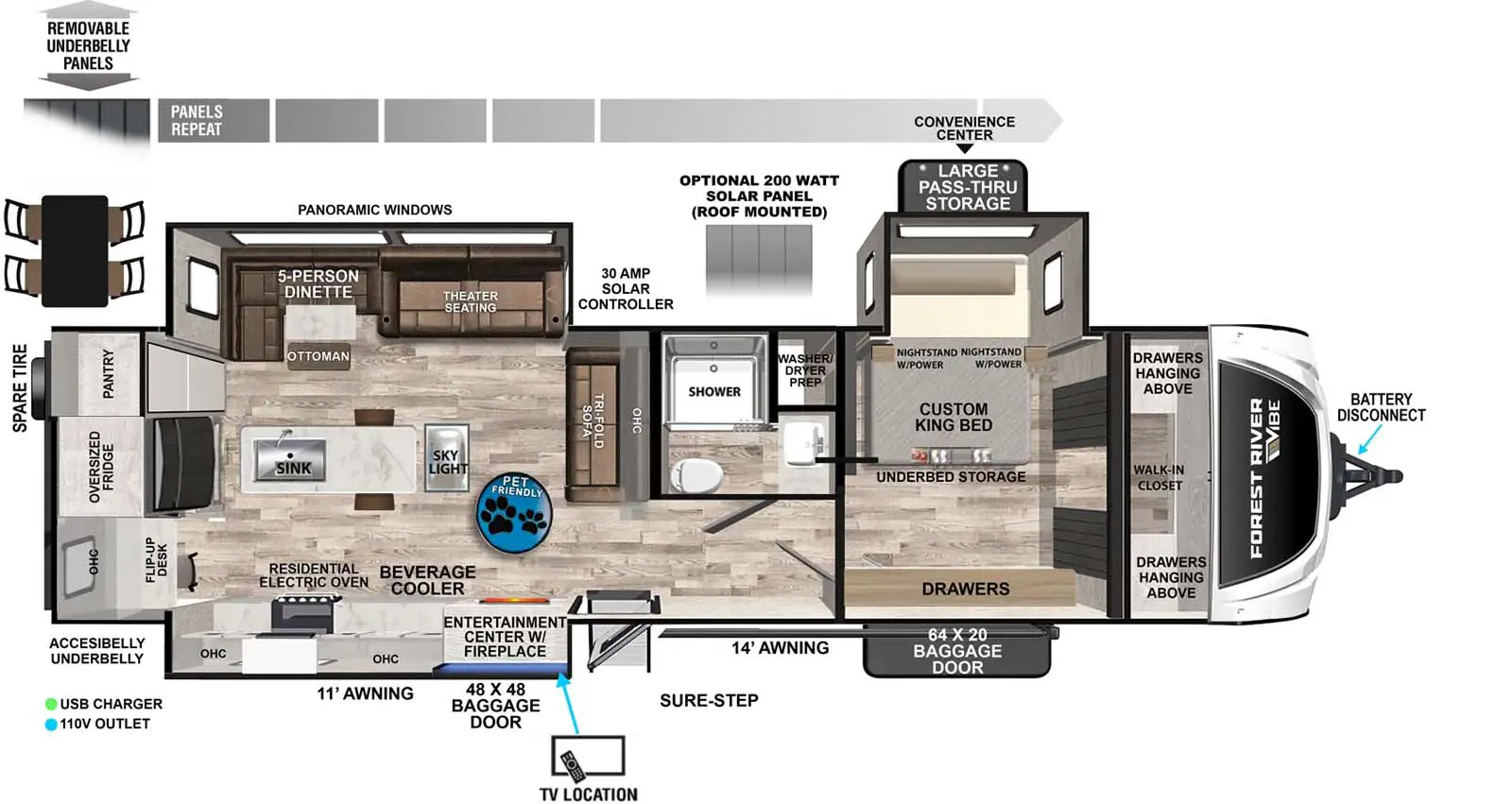 3400XL Floorplan Image